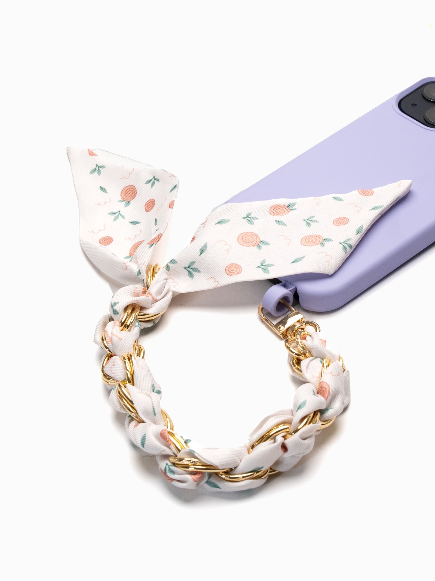 Handyketten Tuch Edition kurz orange