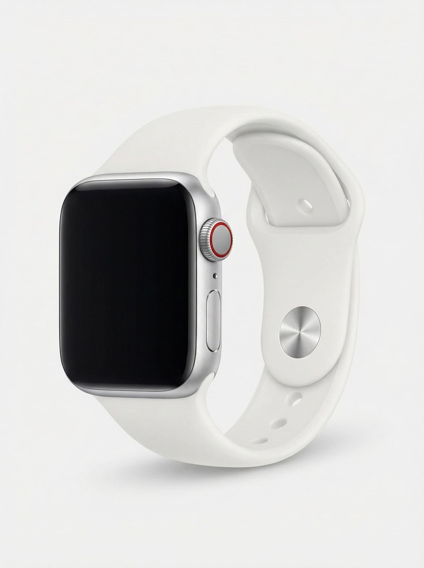 Apple Watch silikon band in weiss 38mm