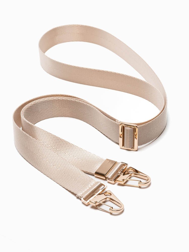Umhängeband für handys in beige