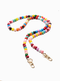 Candy Beads - Susanno Bunte Holzperlen Handykette