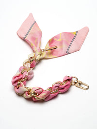 Handykette TuchEditon | Zartrosa - Susanno kurze rosa Handybänder mit softtouch