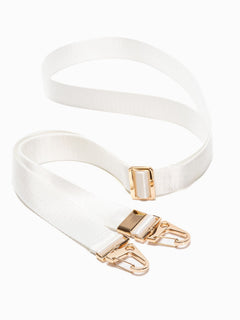 Wide Phone Strap VIP White