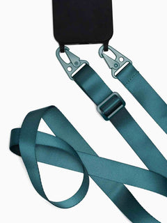 Phone Strap Forest Green with Carabiner