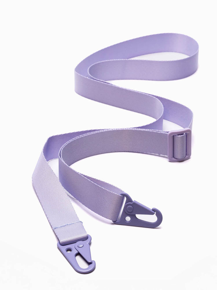 Handyband mit Karabiner Lavendel Traum - Susanno Lila Handyband mit Karabiner – Universal breites Umhängeband für Handys