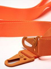 Handyband mit Karabiner Neon Orange - Susanno Breites oranges Handyband – Handyhülle mit Band zum Umhängen für iPhone 13