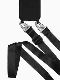 schwarzes handyband breit