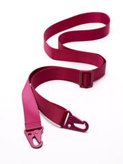 Handyband mit Karabiner Wine Red - Susanno Breites Handyband mit Karabiner in Weinrot – Universal für verschiedene Modelle