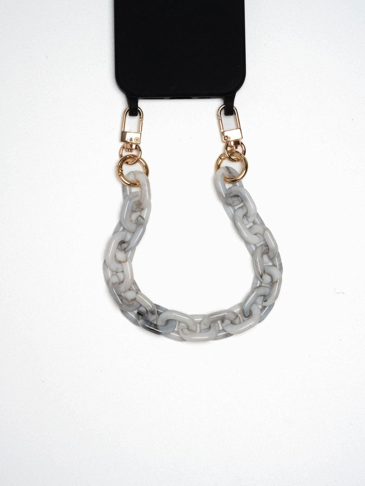 Handykette Marmor - Susanno Handykette Marmor - Susanno Handyband in Marmor - Optik für iPhone 13 – Stylische Handyhülle mit Kette.