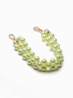 Short Green Delight Beaded Phone Chain