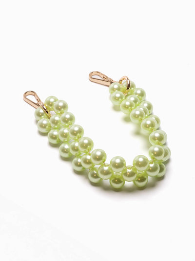 Short Green Delight Beaded Phone Chain