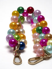Handykette mit Perlen – Rainbow Charm - Susanno Perlen Handykette Bunt – Handykette mit Perlen zum Umhängen
