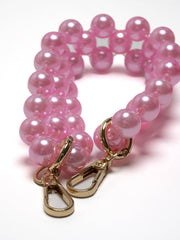 Handykette mit Perlen – Sweet Rose - Susanno Perlen Handykette Rosa – Handykette mit Perlen zum Umhängen