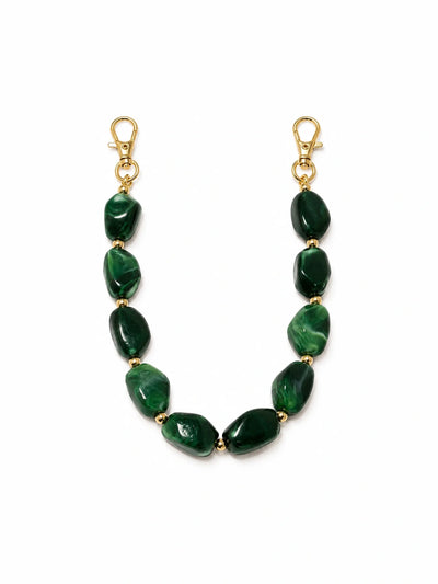 Short Beaded Phone Chain | Smaragd