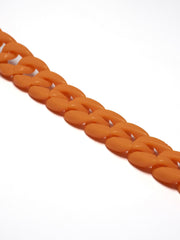 Handykette Shorty Orange - Susanno Oranges Handyband – Mit Kette für iPhone, zum Umhängen