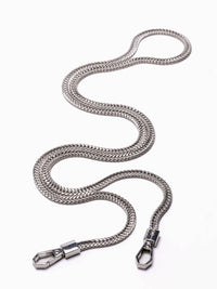 Handykette Silber Star — silberne Metall-Kette
