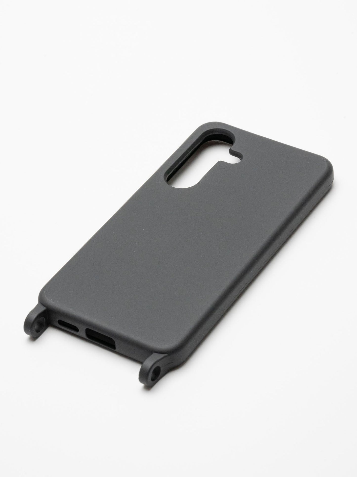 Hülle mit Ösen für Samsung | Onyx Schwarz - Susanno Handyhülle mit Ösen für Samsung in schwarz