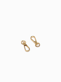 Karabiner Gold — Feder-Verschluss