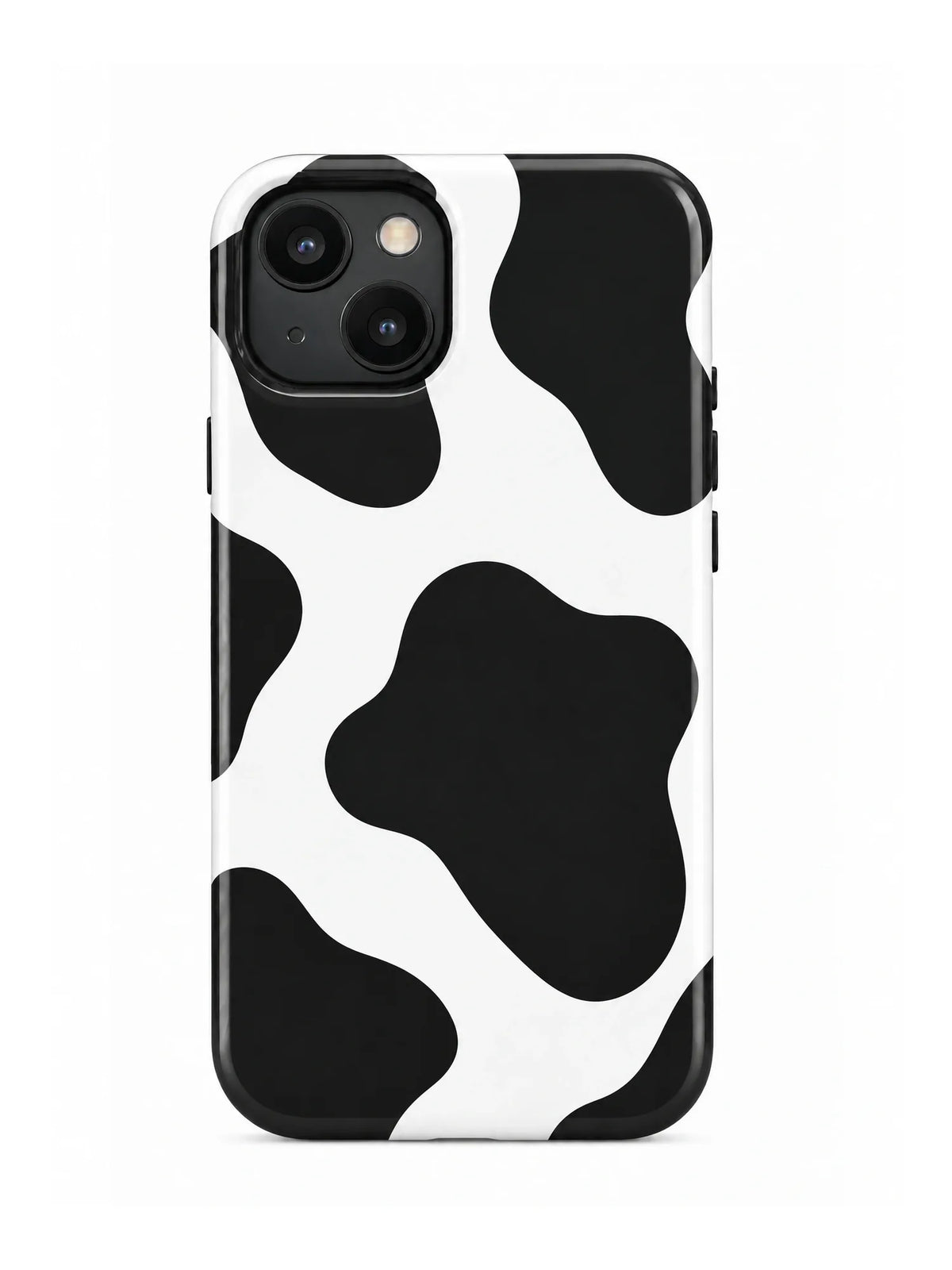 Kuhflecken Handyhülle für iPhone 13 mini mit Öse für die Handykette