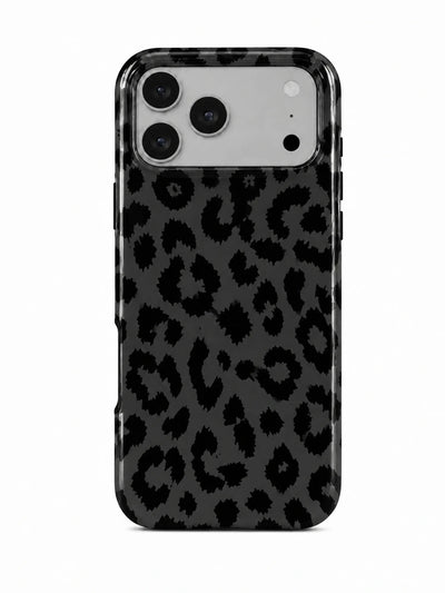 Leo Schwarz Handyhülle mit Öse — iPhone 17 Pro