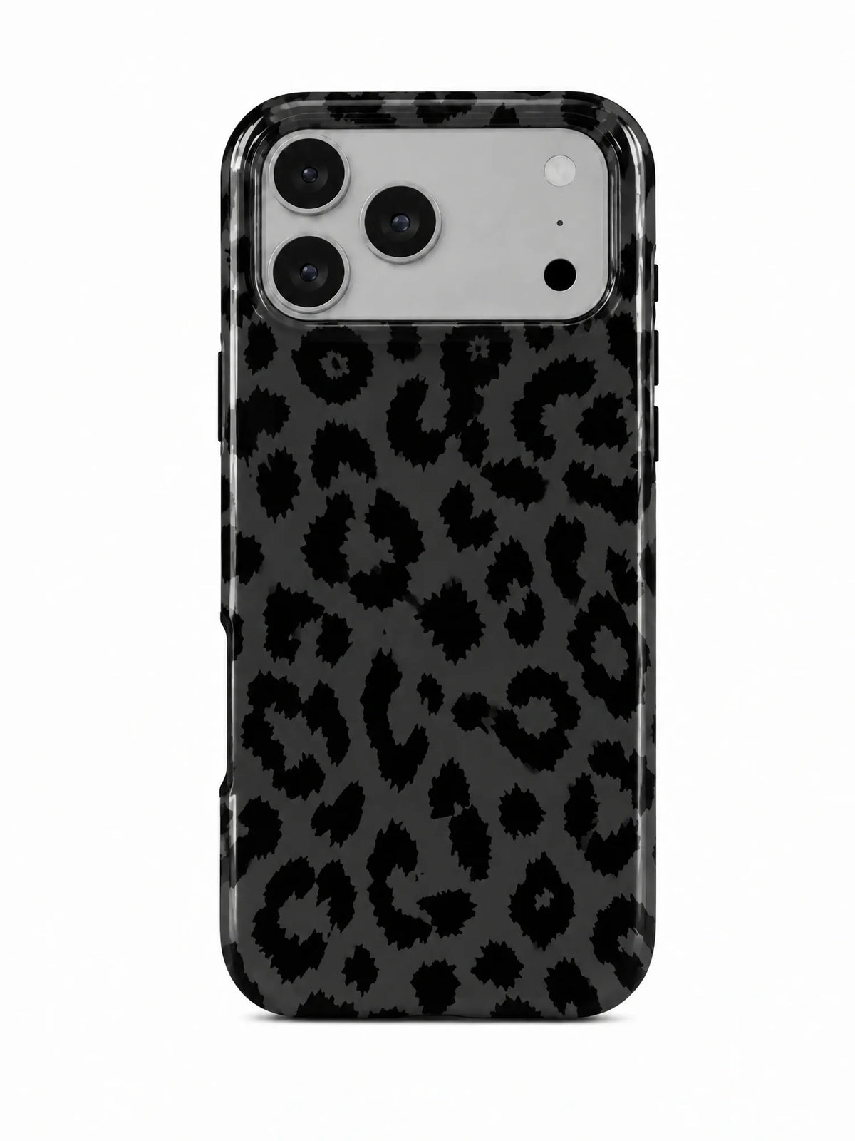Leo Schwarz Handyhülle für iPhone 18 Pro mit Öse für die Handykette