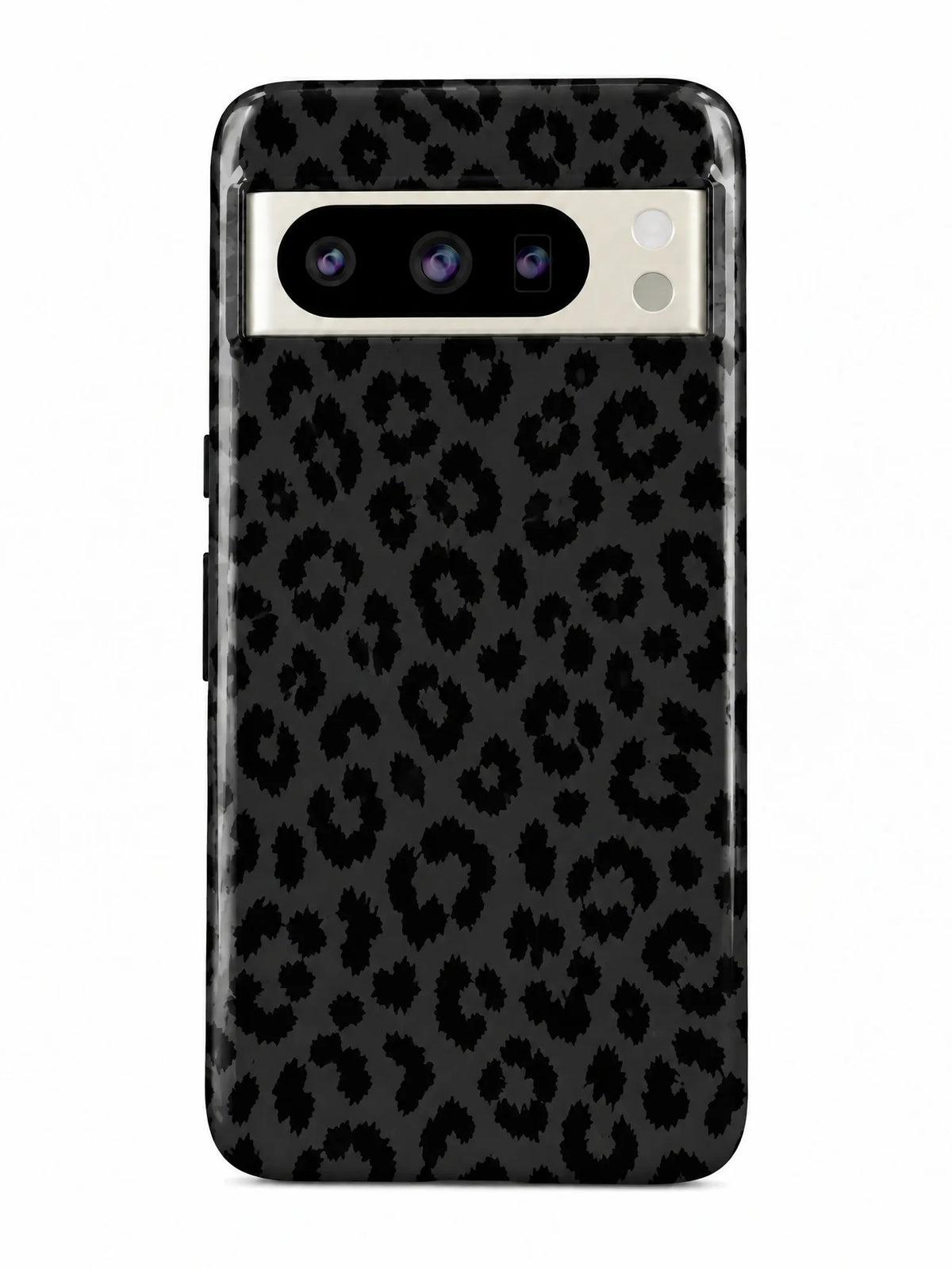Leo Schwarz Handyhülle für Google Pixel 8 Pro mit Öse für die Handykette