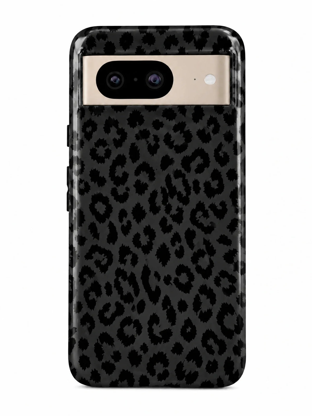 Leo Schwarz Handyhülle für Google Pixel 8a mit Öse für die Handykette