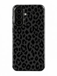 Leo Schwarz Handyhülle für Samsung Galaxy A26 5G mit Öse für die Handykette