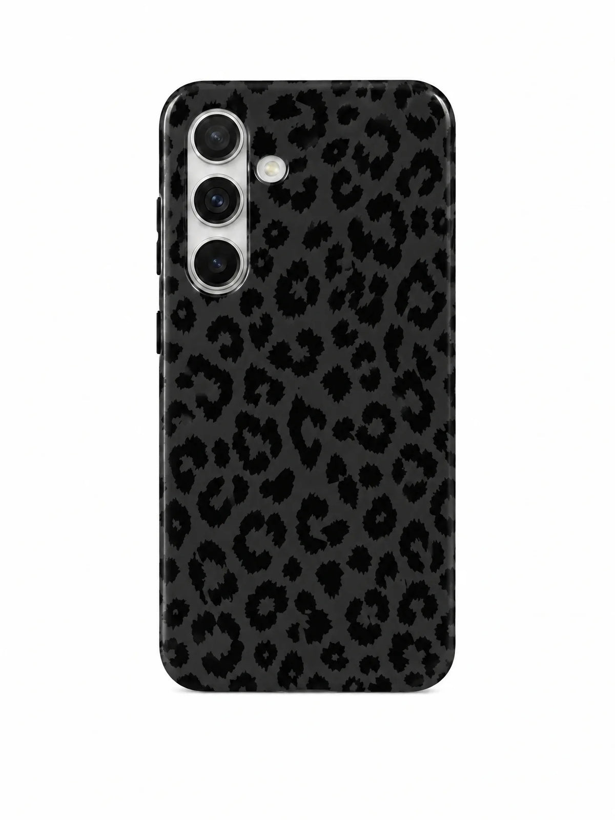 Leo Schwarz Handyhülle für Samsung Galaxy S23 mit Öse für die Handykette
