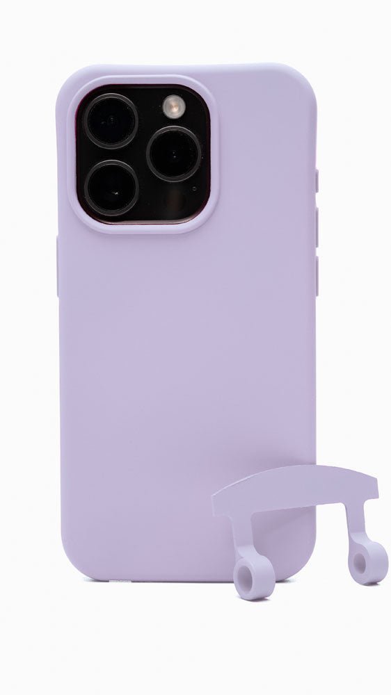 Lilac Handyhülle mit Ösen - Susanno Handytasche für das iPhone mit Band