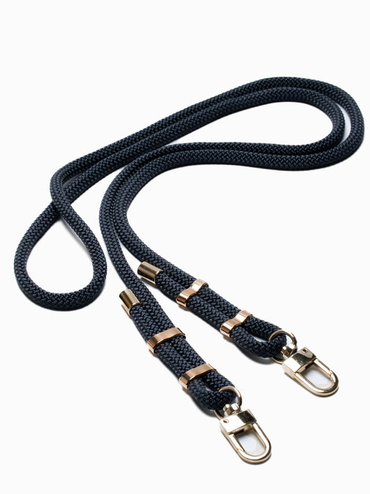 Handykordel Anthrazit - Gold