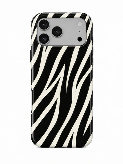 Zebra Handyhülle mit Öse — iPhone 17 Pro