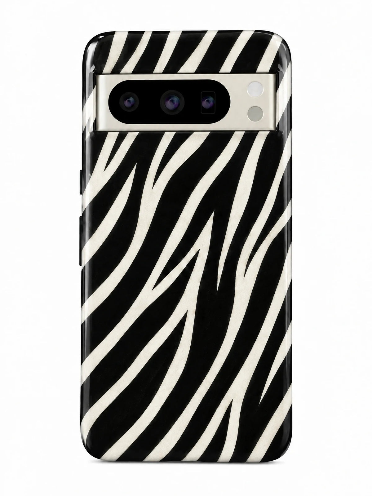 Zebra Handyhülle für Google Pixel 8 Pro mit Öse für die Handykette