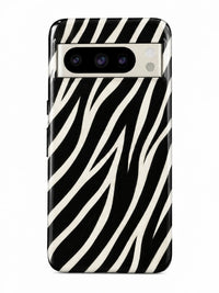 Zebra Handyhülle für Google Pixel 8 Pro mit Öse für die Handykette