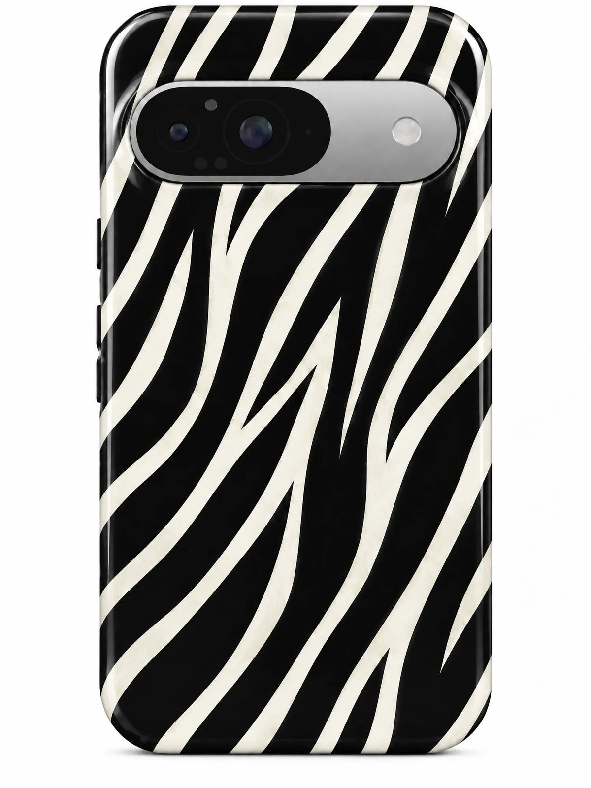 Zebra Handyhülle für Google Pixel 9 mit Öse für die Handykette