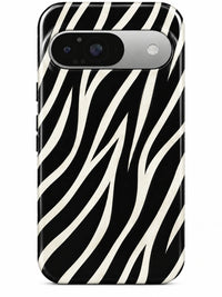 Zebra Handyhülle für Google Pixel 9 mit Öse für die Handykette