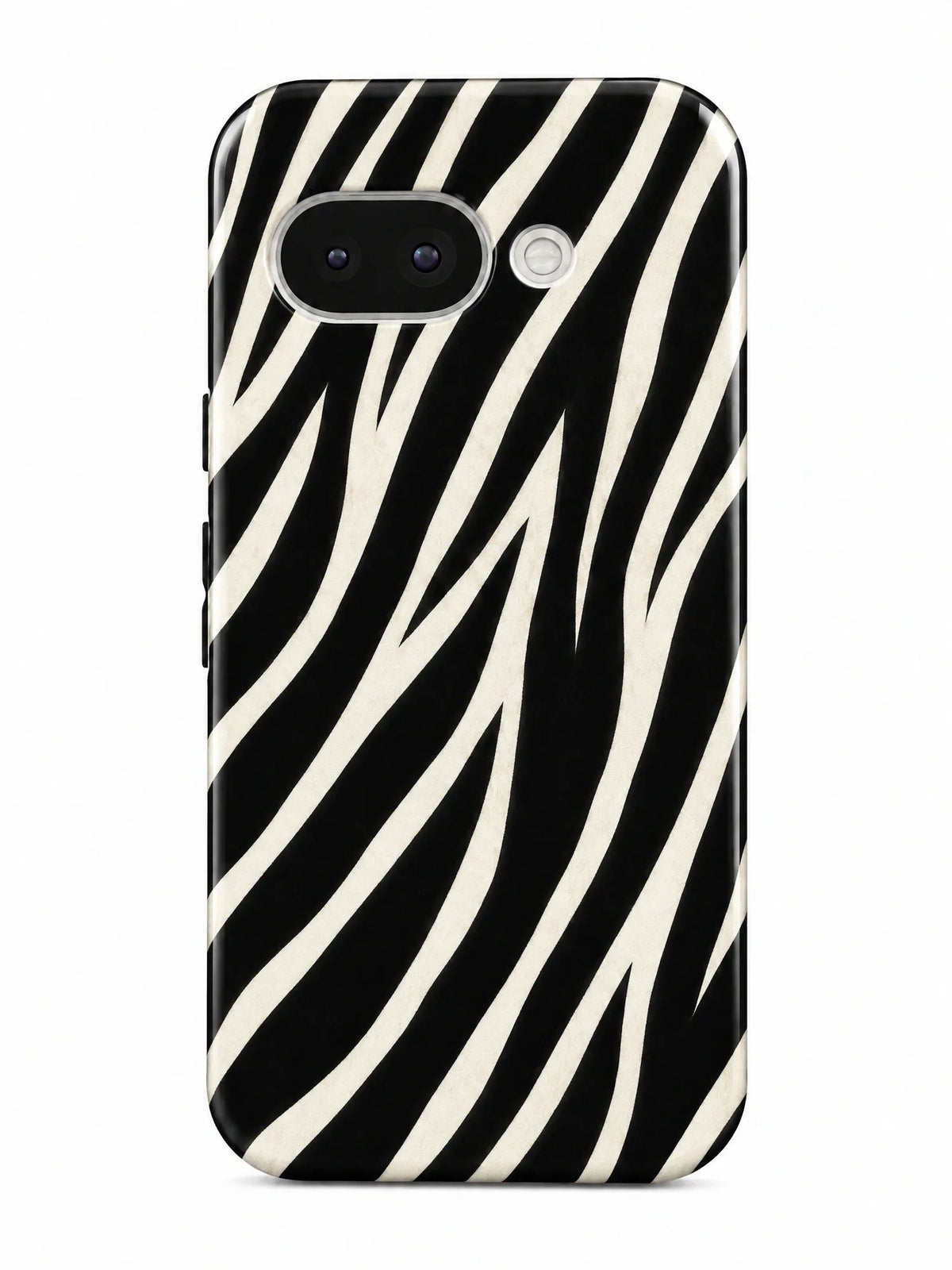 Zebra Handyhülle für Google Pixel 9a mit Öse für die Handykette