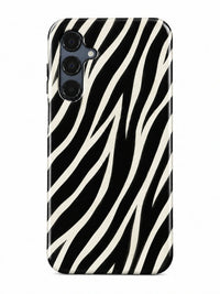 Zebra Handyhülle für Samsung Galaxy A16 mit Öse für die Handykette