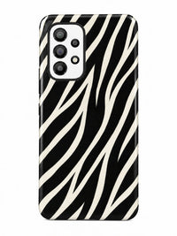Zebra Handyhülle für Samsung Galaxy A53 5G mit Öse für die Handykette