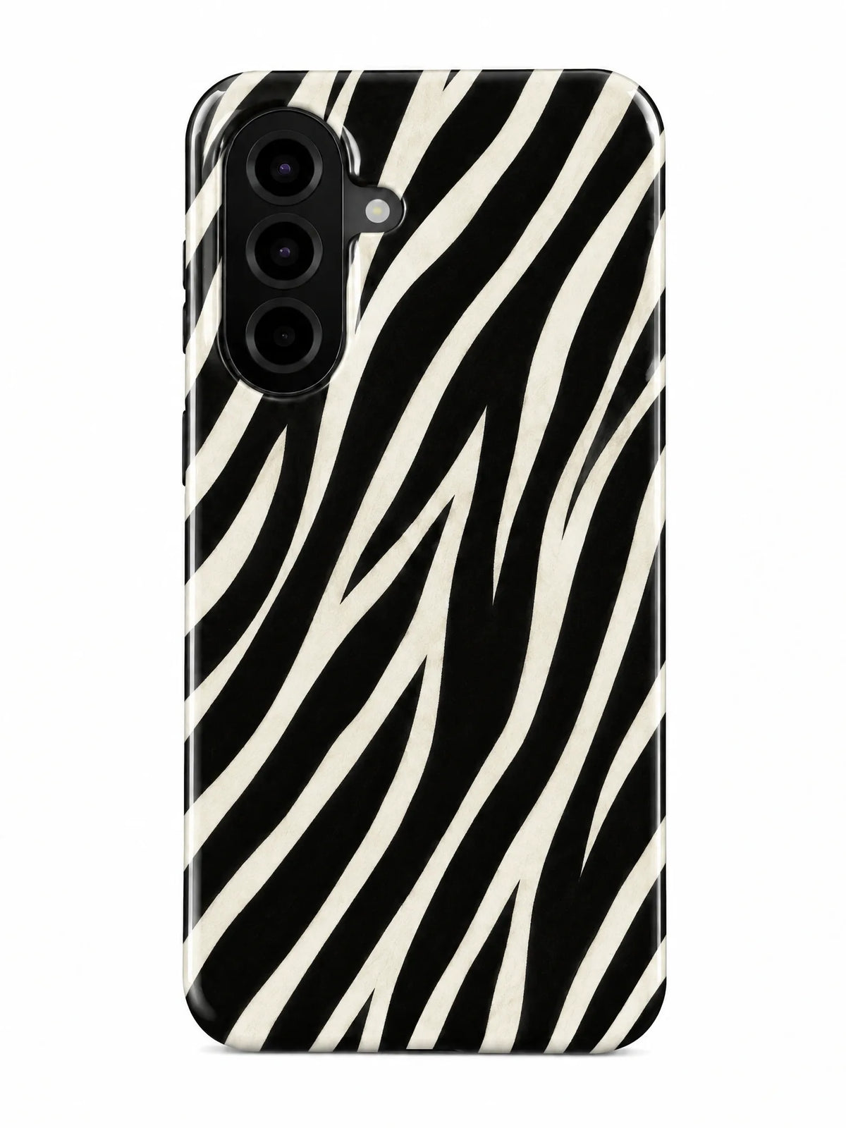 Zebra Handyhülle für Samsung Galaxy A57 5G mit Öse für die Handykette