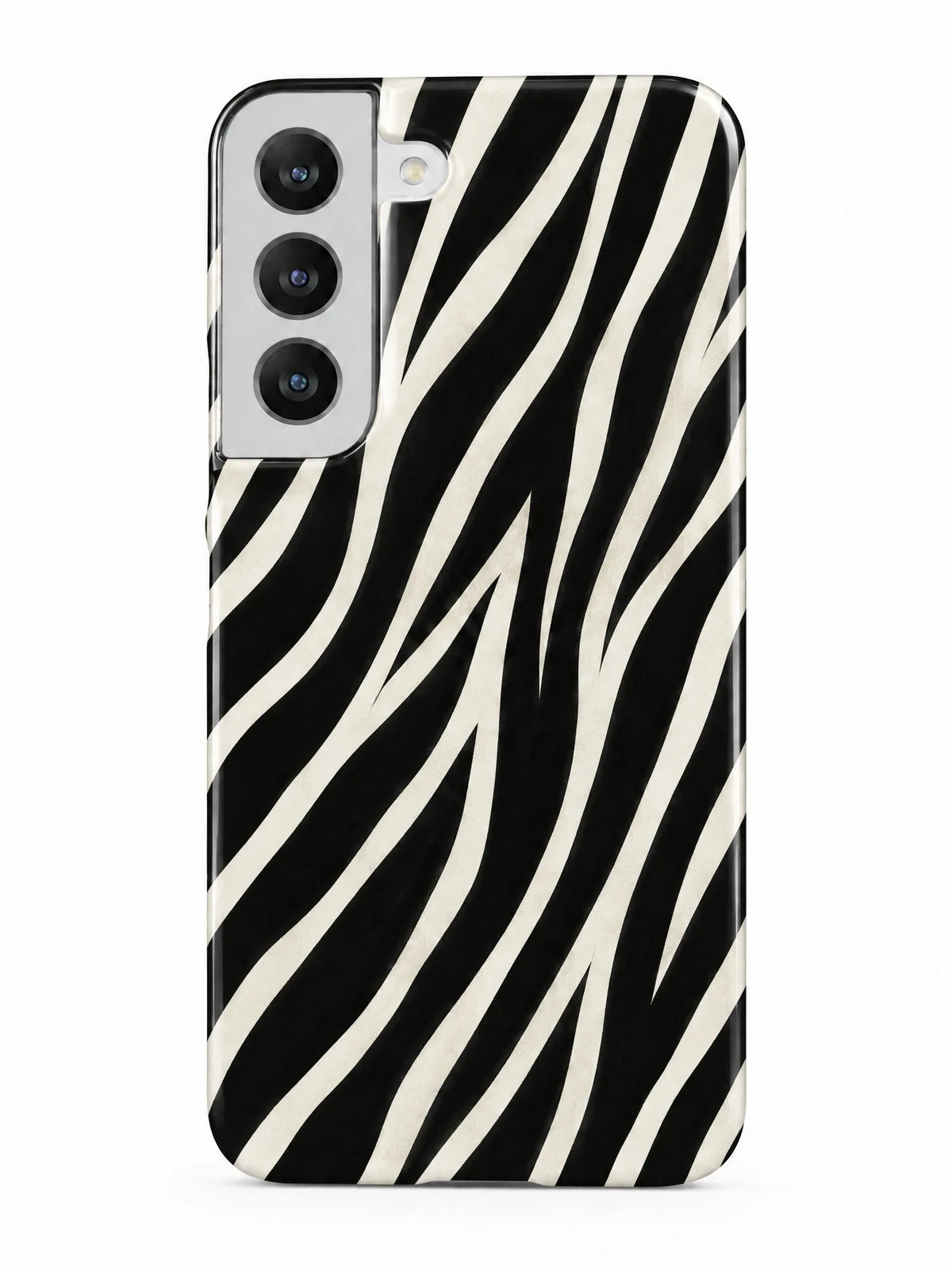 Zebra Handyhülle für Samsung Galaxy S22 mit Öse für die Handykette