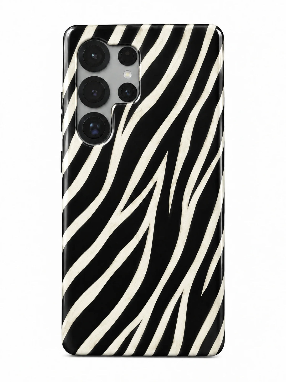 Zebra Handyhülle für Samsung Galaxy S23 Ultra mit Öse für die Handykette