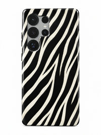 Zebra Handyhülle für Samsung Galaxy S24 Ultra mit Öse für die Handykette